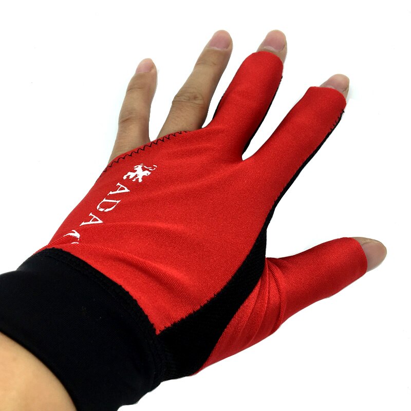 1 st rode Adam Biljart Handschoenen Hoge elastische en punch vel Biljart handschoenen linkerhand snooker handschoenen: Default Title