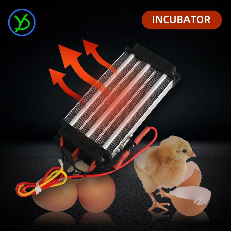 1000W 110V Insulated Thermostatic PTC ceramic air heater heating element 170*76mm