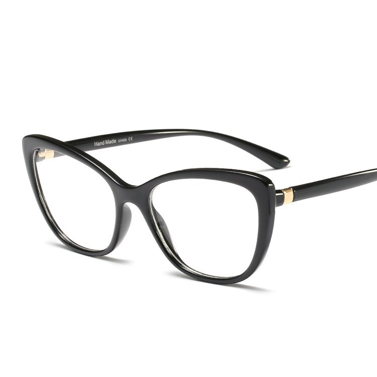 Sunglasses Myopia Sunglasses Photochromic Finished Women Myopia Eyeglasses Frame with color lens Sun glasses Myopia Eyewear FML: F-black-250