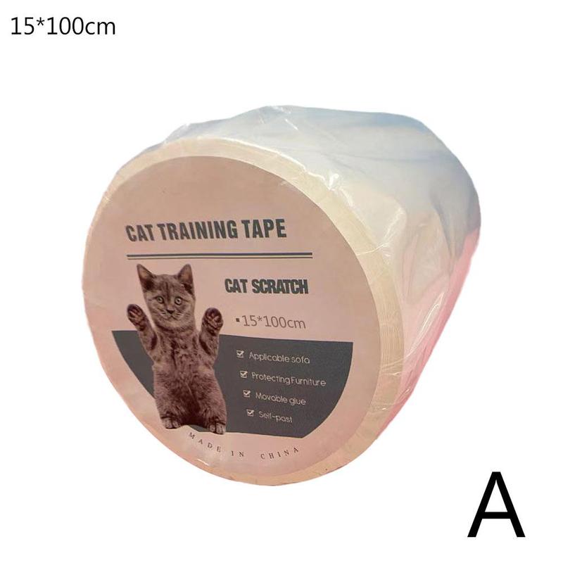 Furniture Protectors For Cats Scraper Cat Scratching Post Durable Sticker Training Tape Anti Pet Scratch Paw Pads Sofa Sticker: 15x100CM
