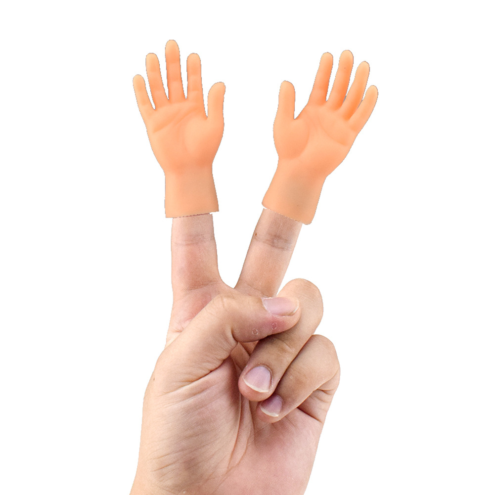Jouet à cinq doigts, petit doigt, orteil, faux pieds, ouvert, petit doigt, droitier et gaucher, nouveauté