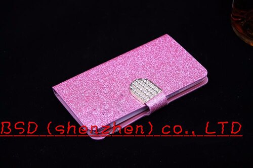 Cartera estuche diamantes purpurina de lujo para móvil, Funda de cuero con tapa para Nokia C1 Plus, funda para teléfono móvil Nokia C1 Plus: Pink with DO