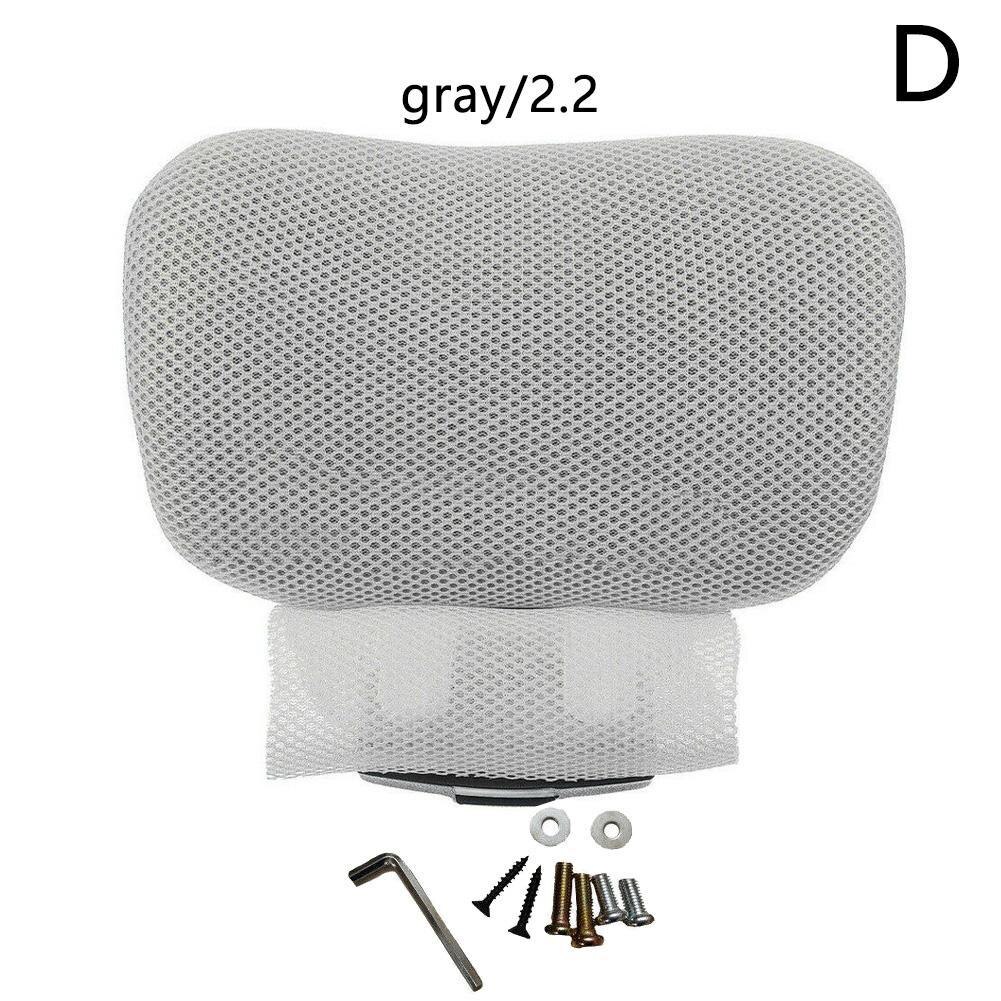Office Computer Chair Headrest Adjustable Swivel Lifting Chair Neck Protection Pillow Office Chair Accessories Free Installation: 2.2-grey