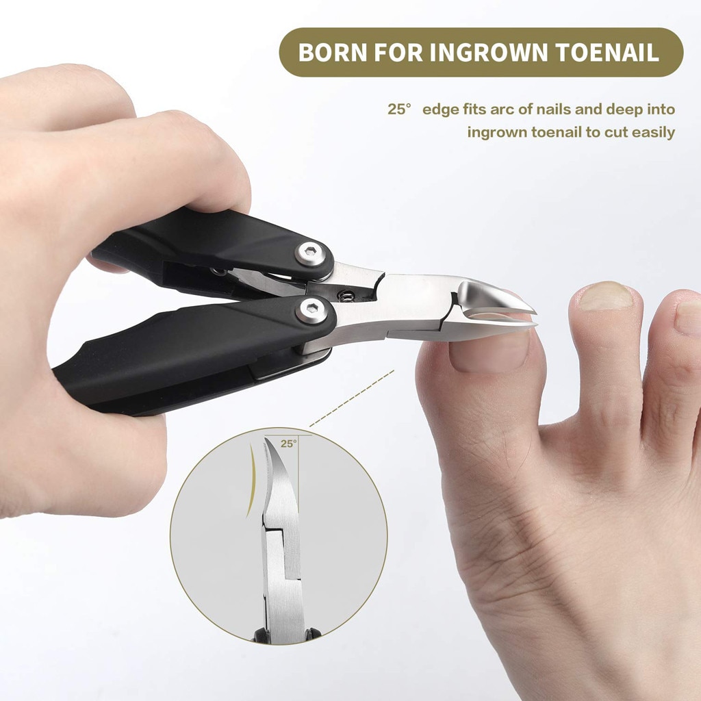 Folding Cutter Cuticle Nippers Clippers Cuticle Remover Toenail Nails Tools Multifunctional pliers for skinning scissors#25