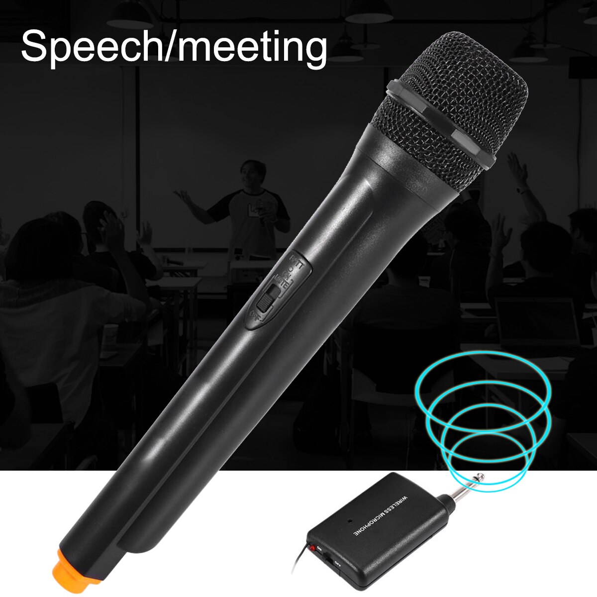 DM - 3308A VHF Wireless Handheld Dual Channel Transmitter Mic Set