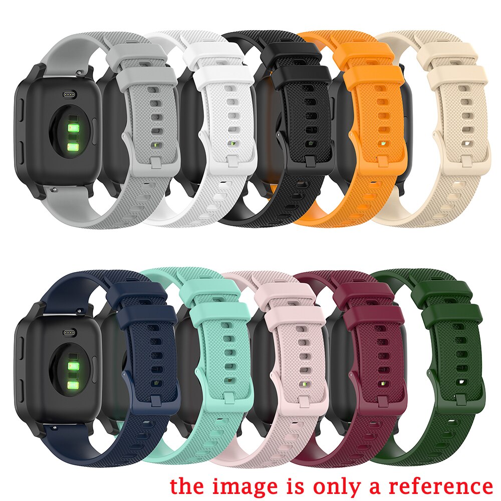 Horloge Wrist Band Voor Garmin Venu Sq 2 Plus Smart Polsband Voor Garmin Vivomove Sport/Venu/Vivoactive3 siliconen Armband Riem