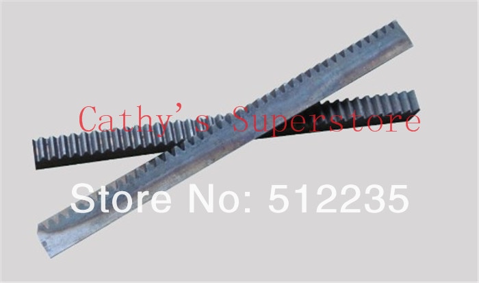CNC Zahnstange Mod 1,5 45 # Stahl Sporn Ausrüstung 20x20 Länge in 1000mm getriebe Gestell