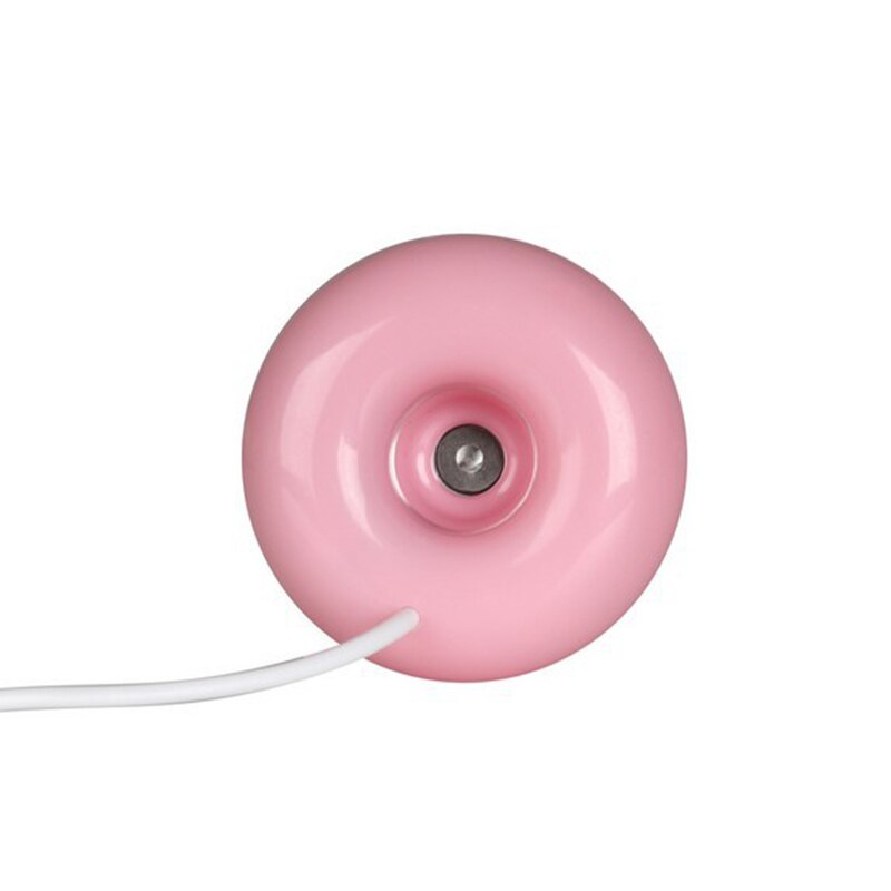 Mini USB Humidifier Donut Shaped Fragrance Diffuser Air Purifier Home Office Car Decor LDO99: Pink