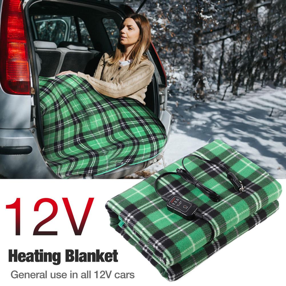 Auton lämmityspeitto talviauton lämmitys 12v- ristikkoinen energiansäästöinen lämmin auto sähköpeitto auton vakiolämpötilaan