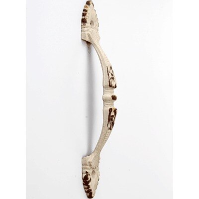 Mediterranen Stil Einzigen See Schmetterling Griff retro Kleiderschrank Katze Schwanz Doppel See Griff und Knopf Schublade Zauberstab Montiert Knopf: Weiß Katze tailCC110