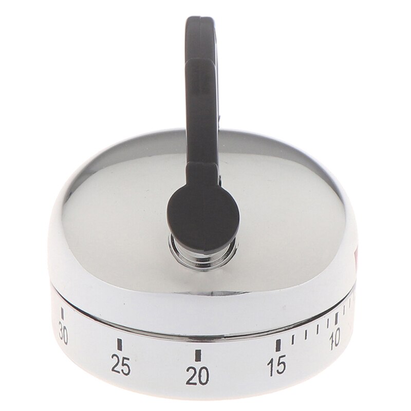 60 Minute Kitchen Timer Alarm Mechanical Teapot Shaped Timer Clock Counting Tools