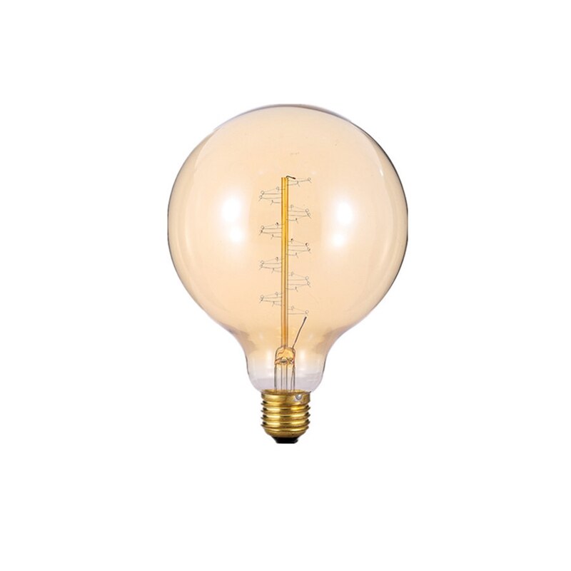 8 Uds lámparas Retro de tungsteno E27 Base 40W blanco cálido 220V bombillas tradicionales: Wire winding / 125x175mm E27