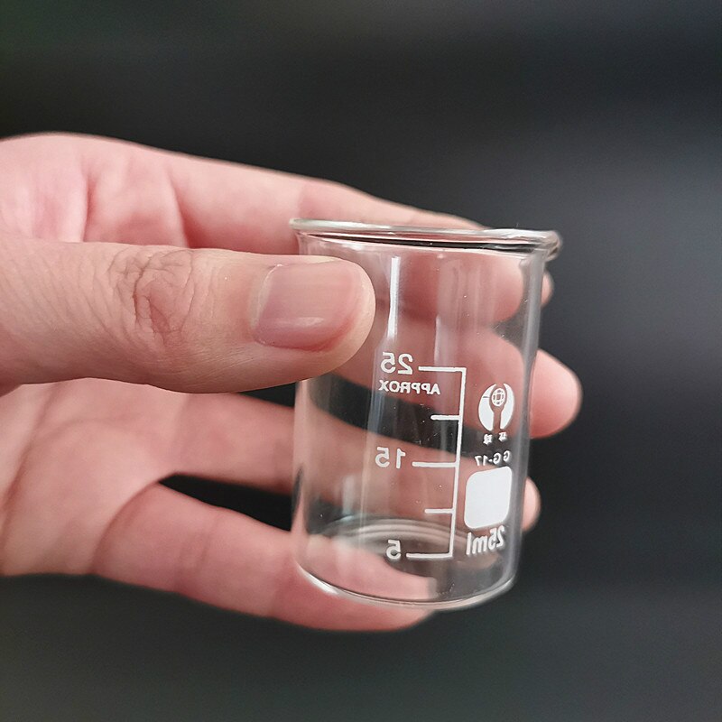 1-7 Uds 5/10/25/50/100-500ml vaso de vidrio Pyrex GG-17 vasos graduados vasos de medición de química de vidrio