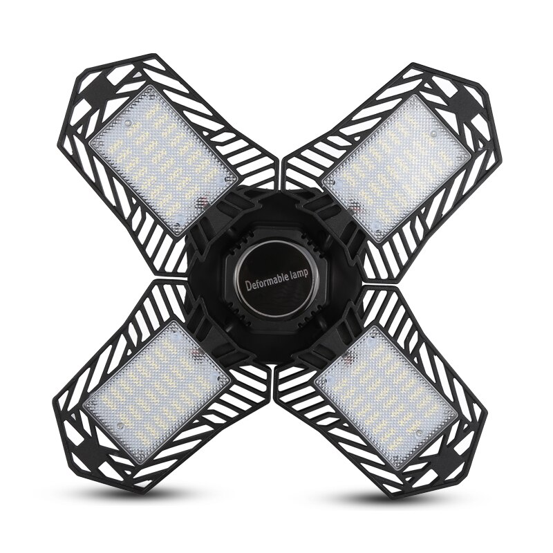 150W 15000LM Super Bright Industrial Lighting E27 Led Fan Garage Light 85-265V 6000K Led High Bay Industrial Lamp For Workshop: black