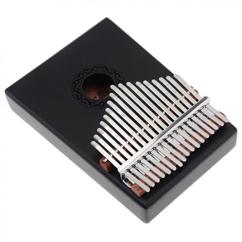 1 set 17 tangenter svart enkelbräde mahogny tumpiano mini keyboardinstrument med kompletta tillbehör & 1 st lokljud m