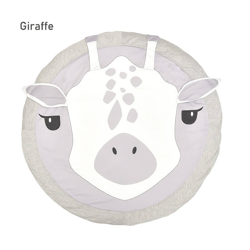 tapis enfant d’eveil bebe tapis de jeu pour bébé jeux enfants tapis de priere islam enfant interactif rond enfant: Giraffe