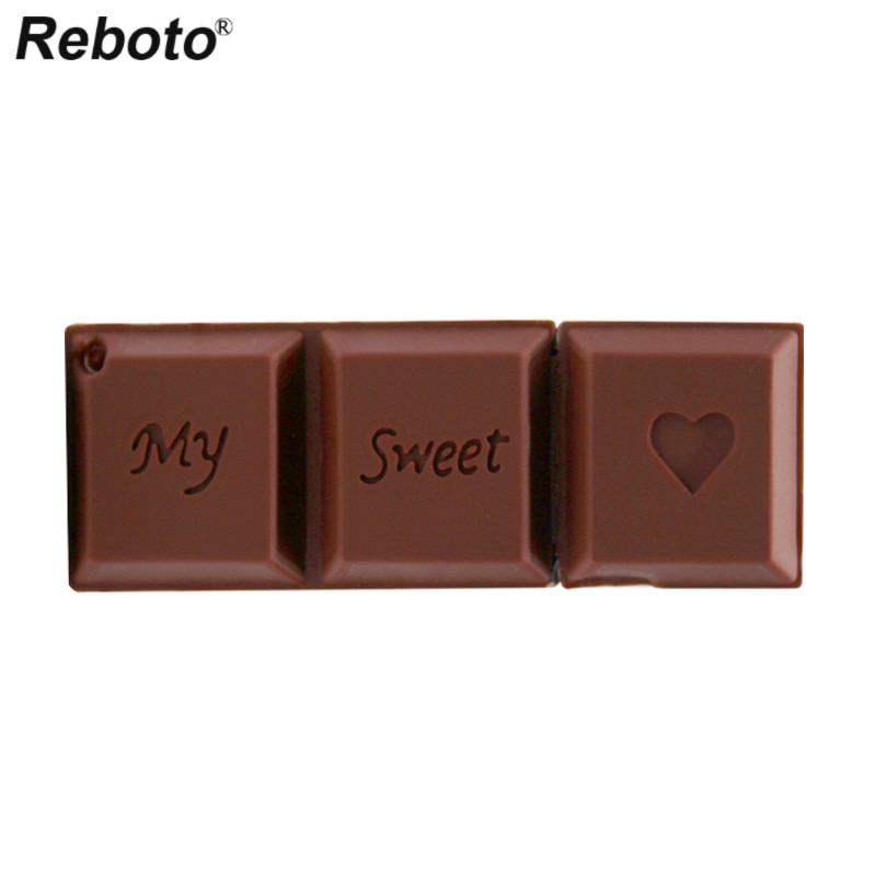 Mijn Zoete Chocolade Cartoon Pen Drive 16 Gb 64 Gb 32 Gb Usb Flash Drive 4 Gb 8 Gb Flash geheugen Pendrive Stick Memory Stick Creatieve