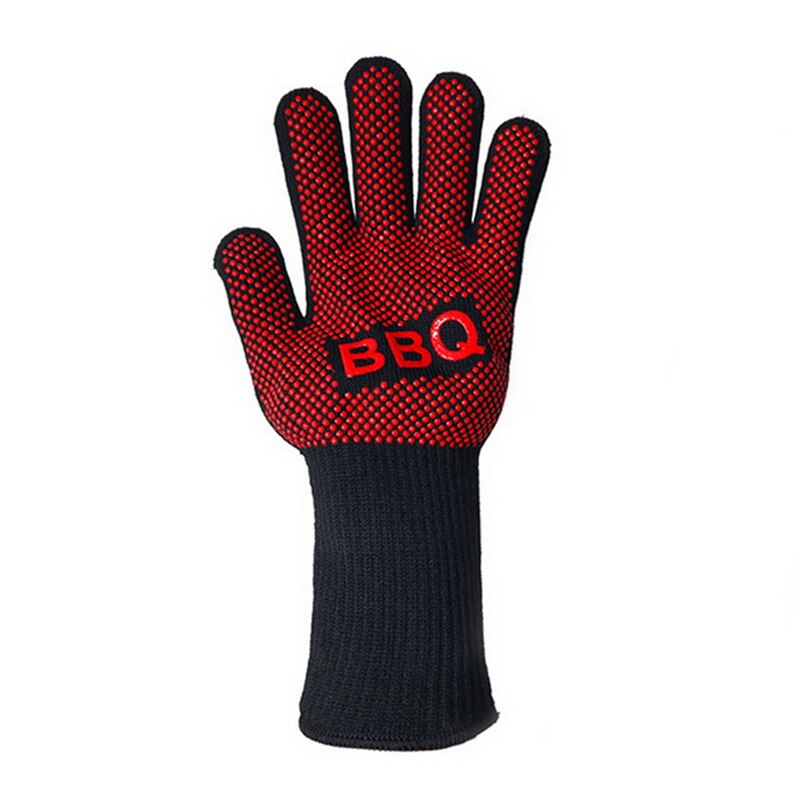 Wärme Beständig Backen Handschuhe Kochen Grill Küche Mikrow Ofen Temperatur Beständig Arbeiten Handschuh Nicht-Unterhose Grill Handschuhe: H