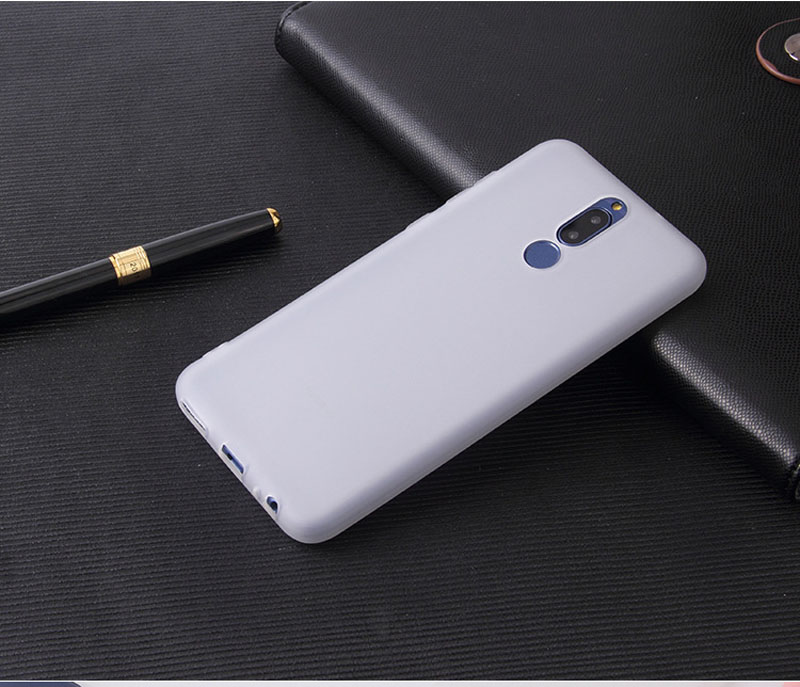 Para Xiaomi Redmi 8 8A Note 8 8T Pro mate colorido silicona TPU funda para Redmi Note8 Pro 8 8A color caramelo funda suave: Vinilo / Transparente