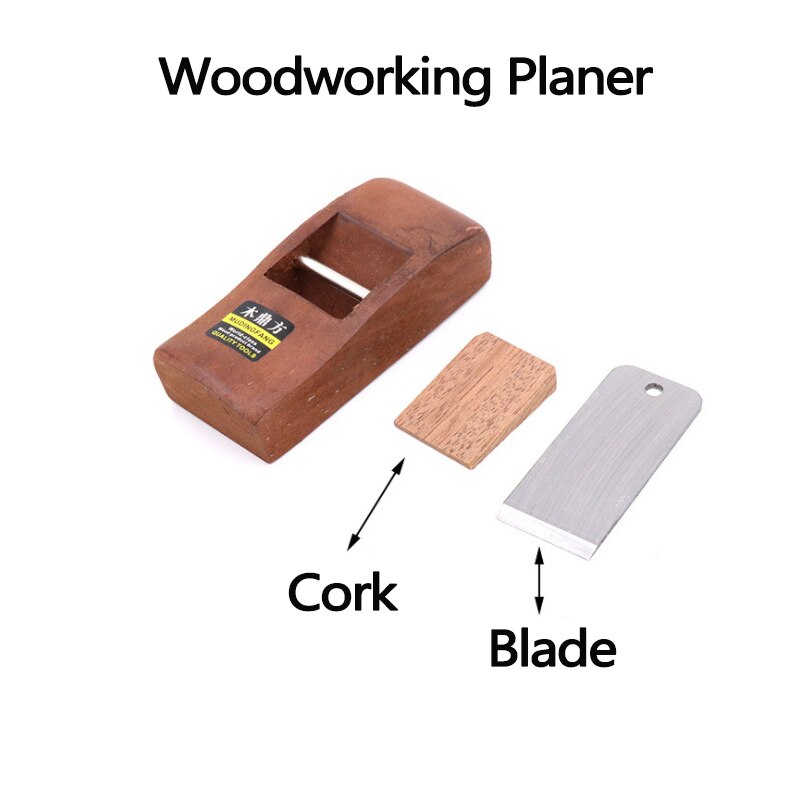 Mini Woodworking Hand Planer Wood Planer Tool Mahogany Handcraft Trimming Tools For Carpenter Woodworking Consruction Tool Set