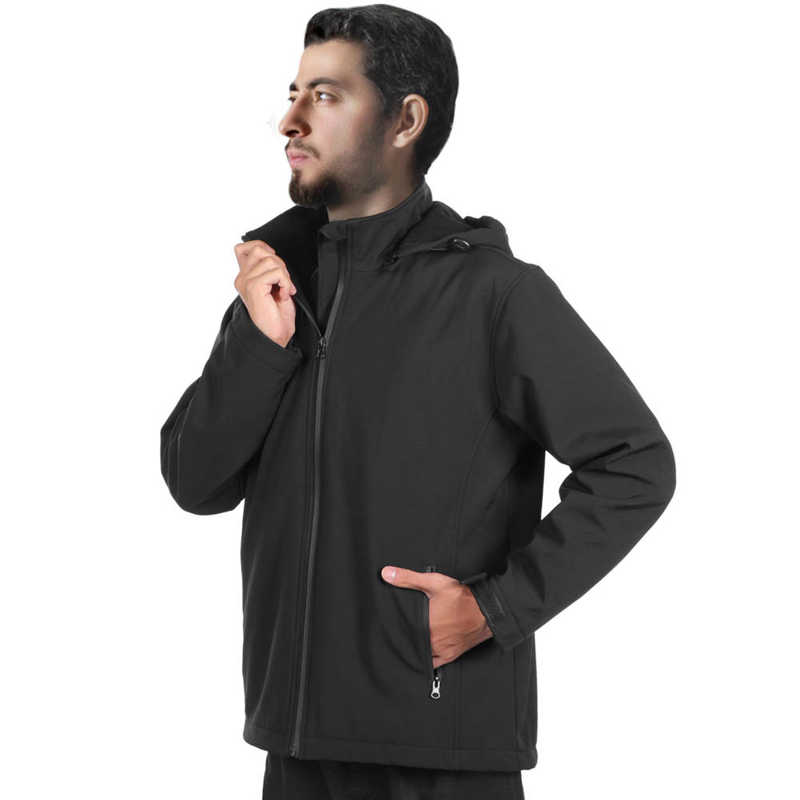 FBA in style heating clothing long-sleeved charging smart temperature control electric heating clothing winter jacket