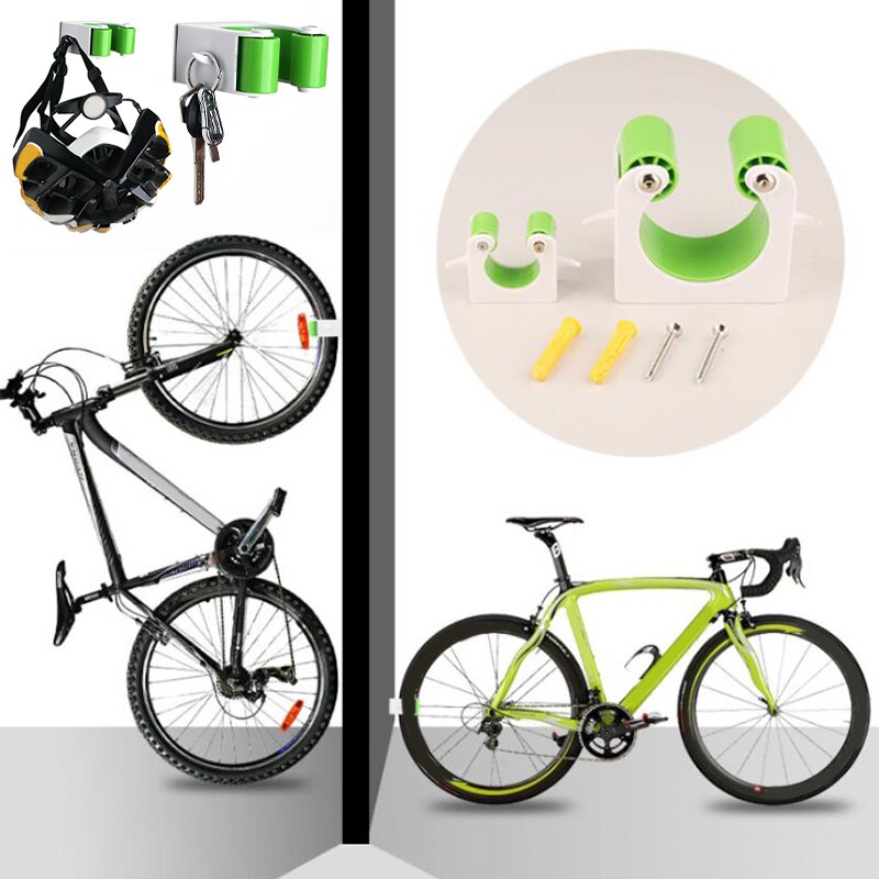 Fiets muurbevestiging haak racefiets parkeergesp draagbare wandhouder binnen verticale beugel voor racefiets