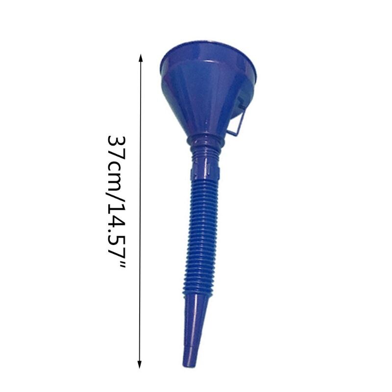 Entonnoir de remplissage Anti-fuite avec filtre, tuyau détachable, essence, moteur, huile, moteur, moto, Machine agricole, entonnoir de remplissage