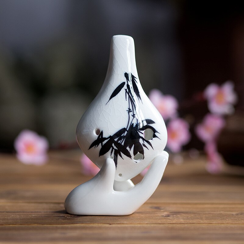 Ozhu-ocarina ajustable de seis orificios, ocarina de CA, con , buen sonido adecuado para tienda