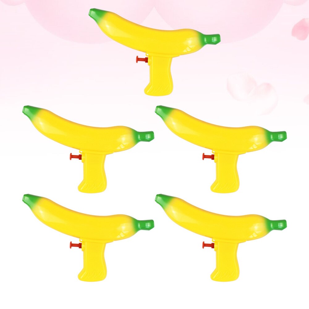 5 Pcs Waternevel Speelgoed Banaan Vorm Strand Speelgoed Interactief Spel Prop Zomer Outdoor Benodigdheden Voor Kinderen