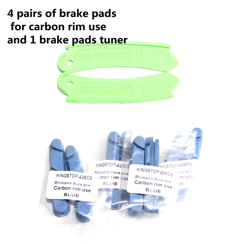 road bike brake pads for carbon rim for Shimano for Dura Ace Road Brake Pads 9/10 and SRAM rim use: option 5