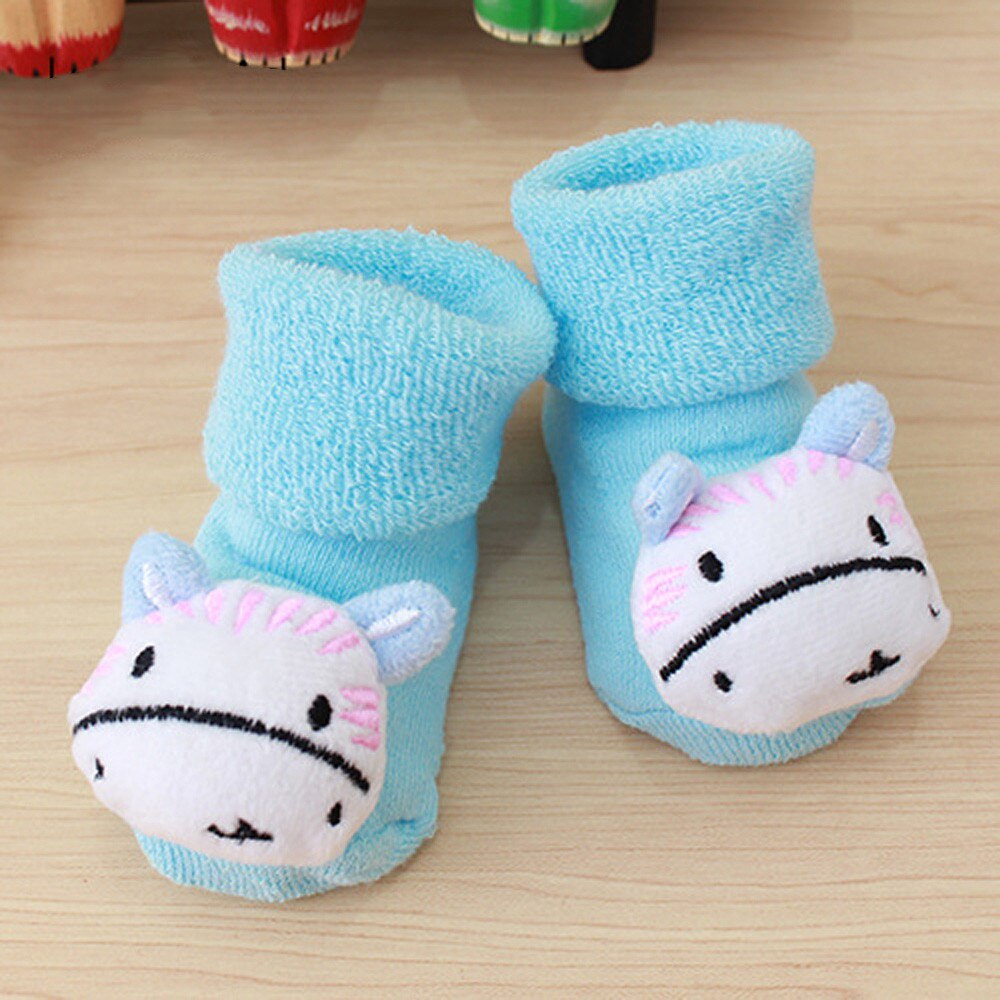 Leuke Casual Novelty Warm Baby Baby Sokken Cartoon Pasgeboren Kids Baby Meisjes Jongens Anti-Slip Warme Sokken Slipper Schoenen laarzen Voor Kid: G