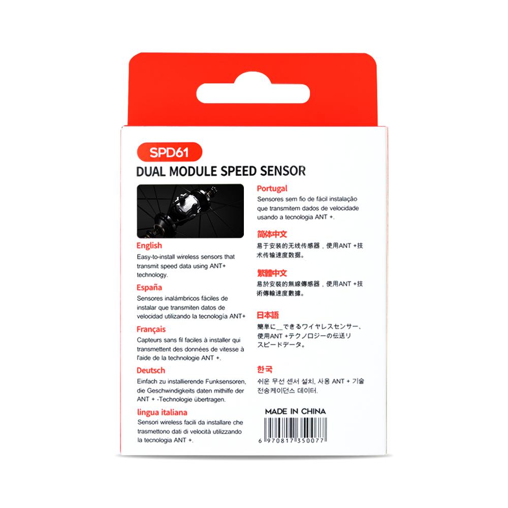 IGPSPORT bicicleta Sensor de velocidad SPD61 ANT + BT bicicleta de carretera inalámbrica ordenador cronómetro ajuste para iGS10 iGS50E iGS618