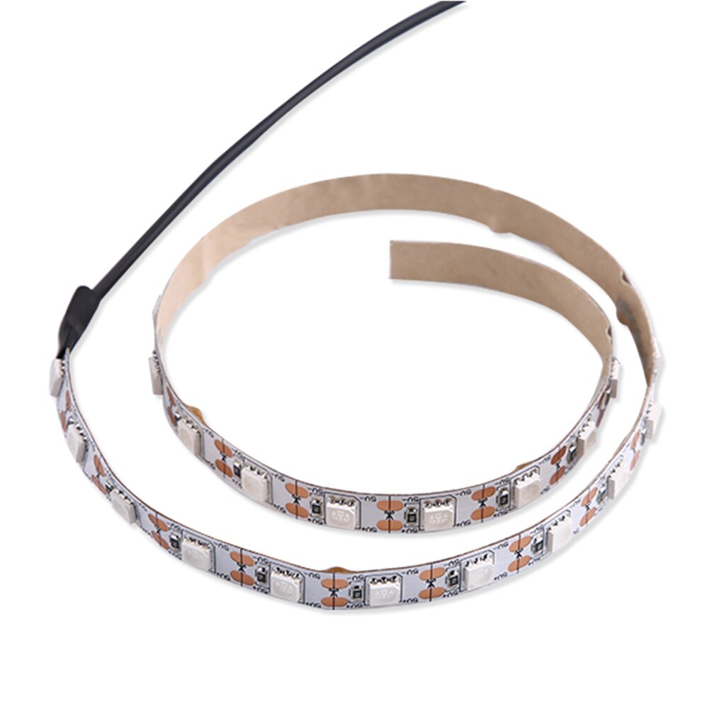 1m USB 5V LED UV Sterilizer Strip SMD5050 UV Light UVC Disinfection Ultraviolet Light Sanitizer Tape Killing Mites Bacterial