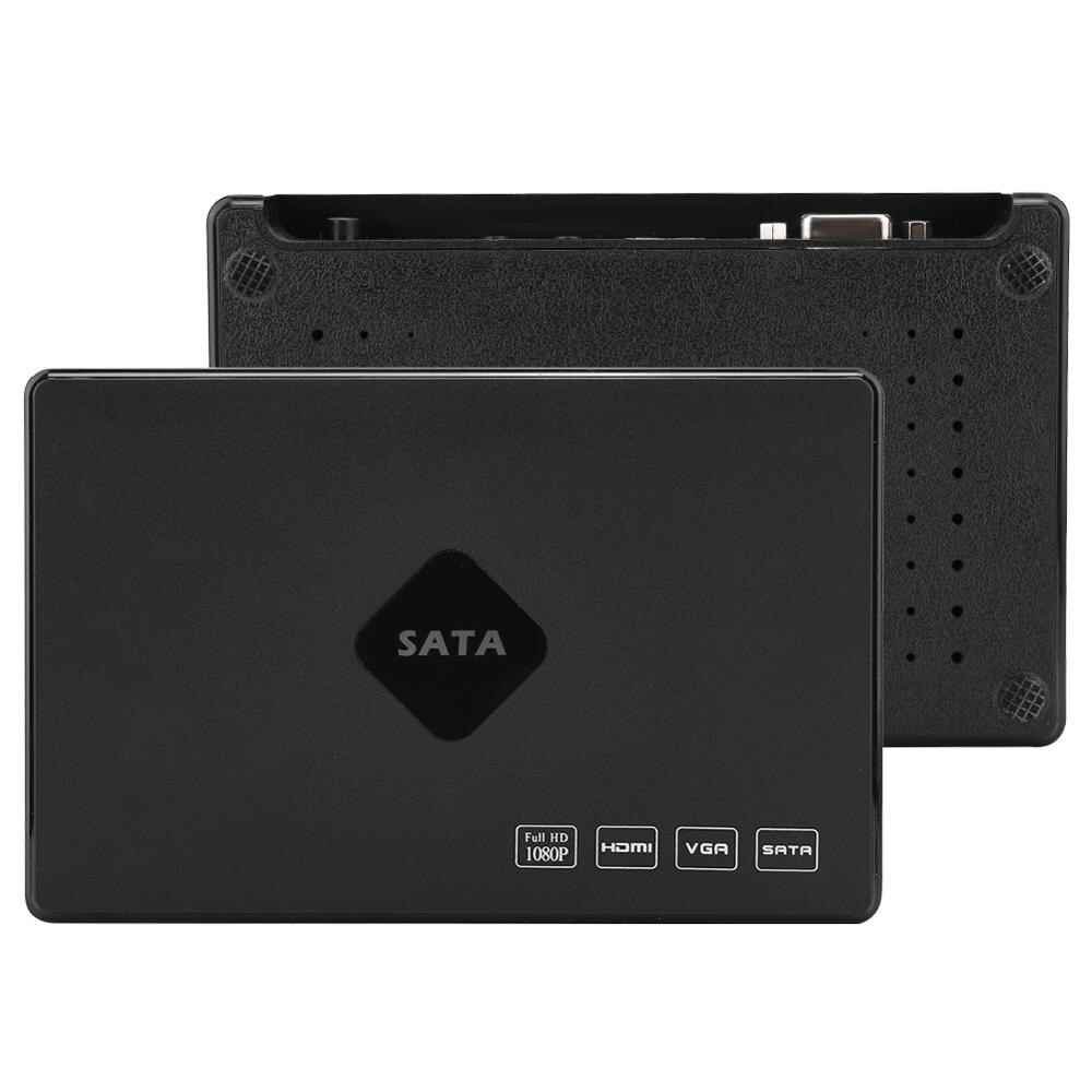 Mini Full HD 1080 P 2.5 pouces SATA HDD lecteur vidéo Audio lecteur multimédia 80G (100-240 V) lecteur Audio vidéo