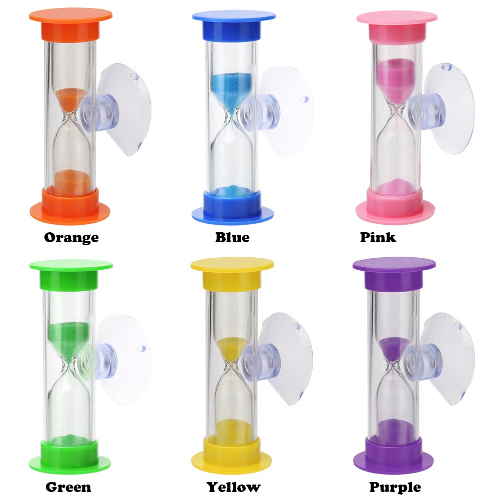 3 Minute Colorful Hourglass Sandglass Sand Clock Timers Sand Timer Shower Timer Tooth Brushing Timer Children