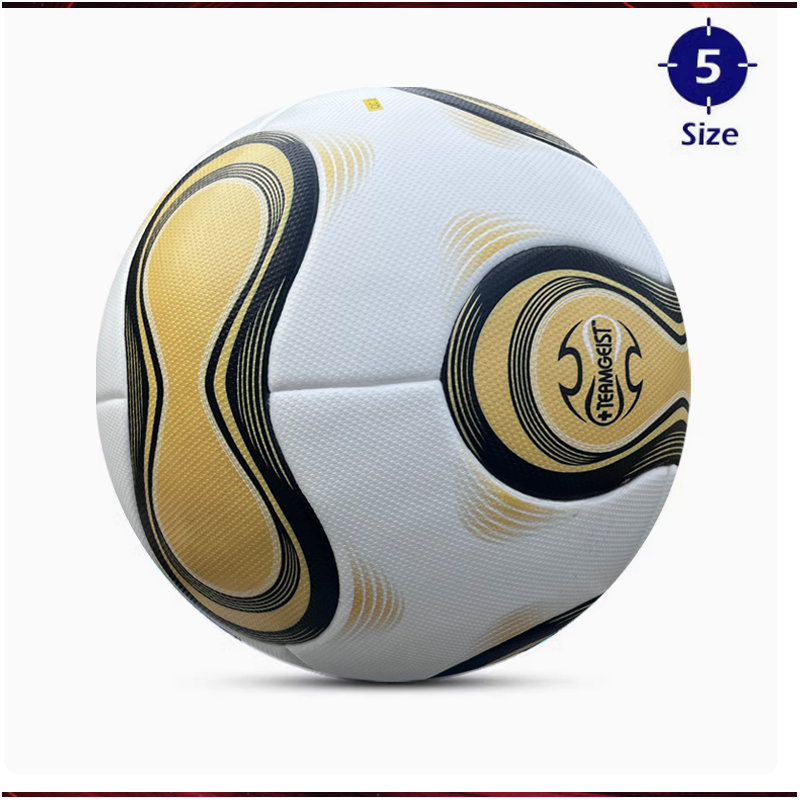 +Teamgeist Voetbal wedstrijdvoetbalteam Duitse wedstrijdbal MAAT 5 VOETBAL balcollectie voetbal: Goud