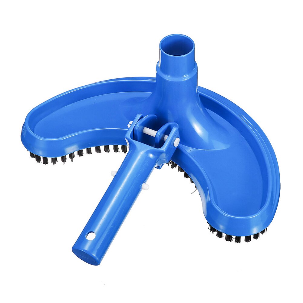 Swimming Pool Suction Vacuum Head Half Moon Flexible Curved Brush Cleaner