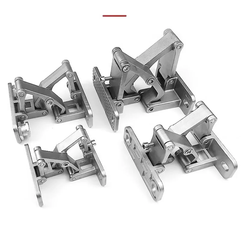 Stone door hinge Fire hydrant heavy-duty invisible door concealed door stainless steel folding hinge fire box