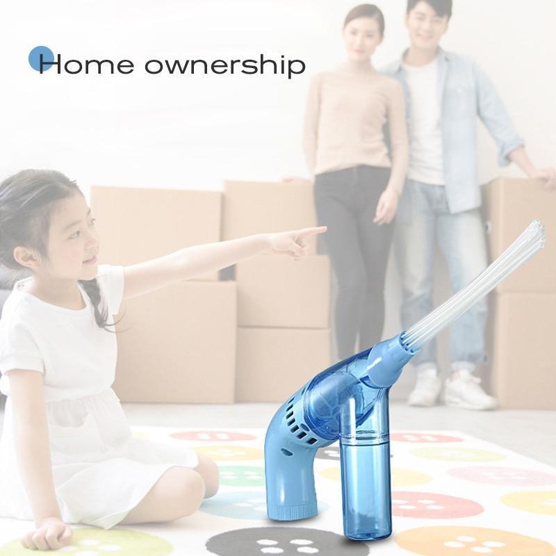Handheld mini pipette vacuum cleaner