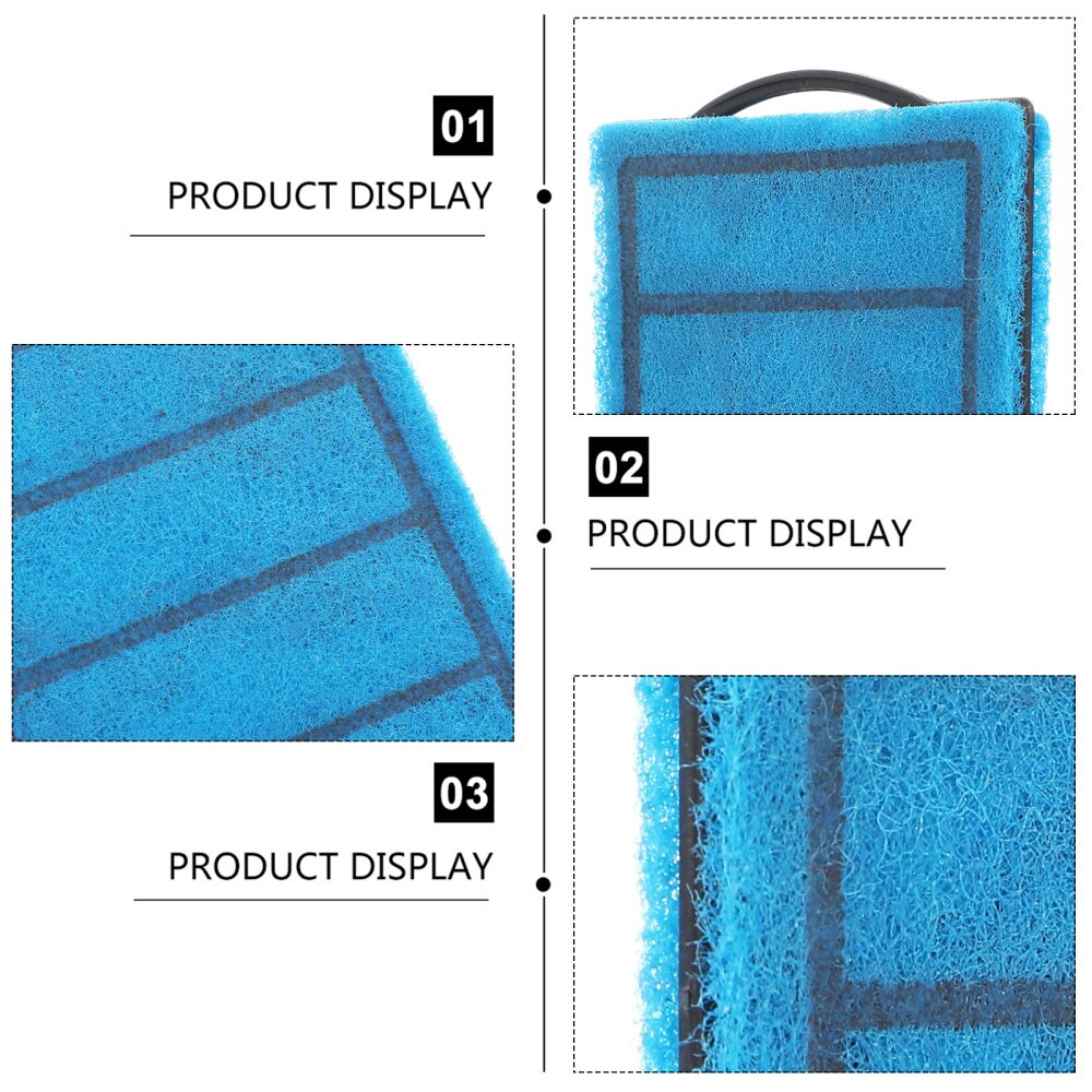 3pcs Fish Tank Filter Board Supply Filter Pad Aquarium Purification Pad