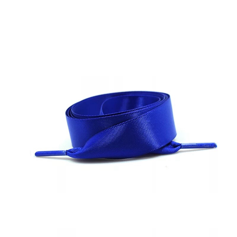 1 Paar 2cm Breite Satin Schnürsenkel flache Seide Band Schnürsenkel Stiefel Turnschuhe Schnürsenkel 19 Farben Länge 80cm 100cm 120cm S-1