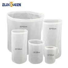Brouwen Filter Bag 120 Mesh Cilinder Vorm Graan Brouwen Tas Nylon Uitpersen Brouwen Tas voor Bier Wijn Maken Food Grade emmer Filter