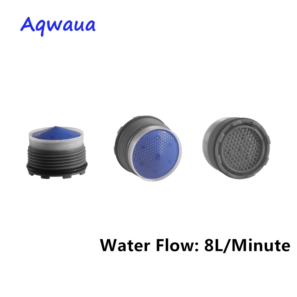 Aqwaua Faucet Aerator Crane Spout Bubbler Filter for Kitchen for Bathroom Faucet Hide-in Core Part 18.5 MM Water Saving 8L/m: M18.5Male8L