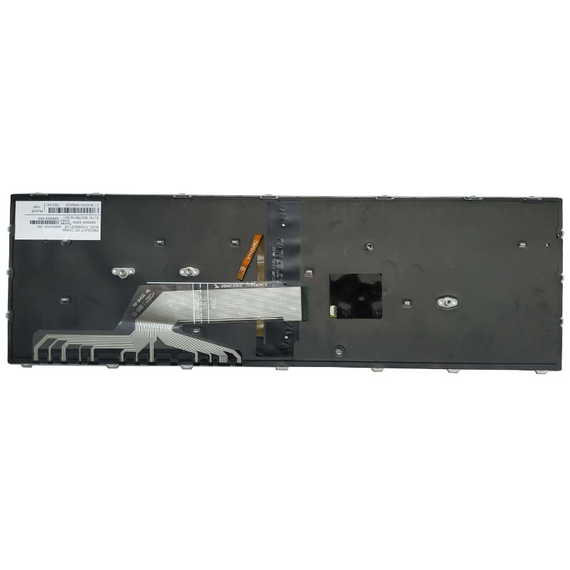 Nowy nas klawiatura dla HP ProBook 650 G4 650 G5 laptop język angielski układ z podświetlenie z wskazywanie Stick srebro ramka