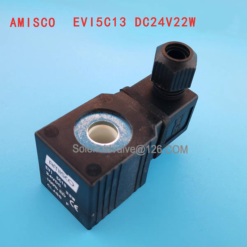 opprinnelig amisco evi 5m/13 ac220v evi 5m/13 magnetventilspole evi 5 c 13 dc24v evi 5 c 13 indre åpning: 13mm høyde: 40mm