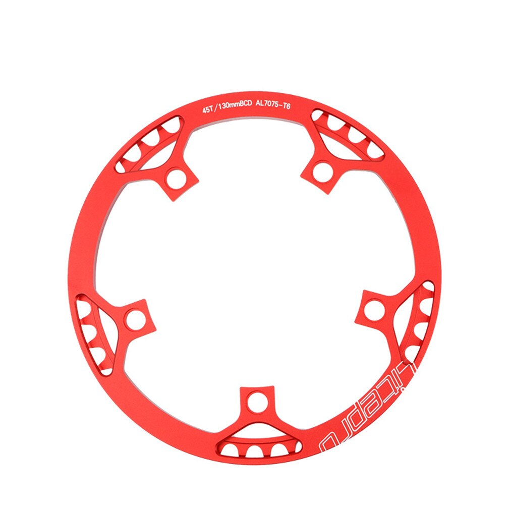 Litepro BMX Bicycle BCD130 Single Disc Gear Round Plate Crankset 45/47/53/56/58T Folding Bike Chainwheel Crank Chainring