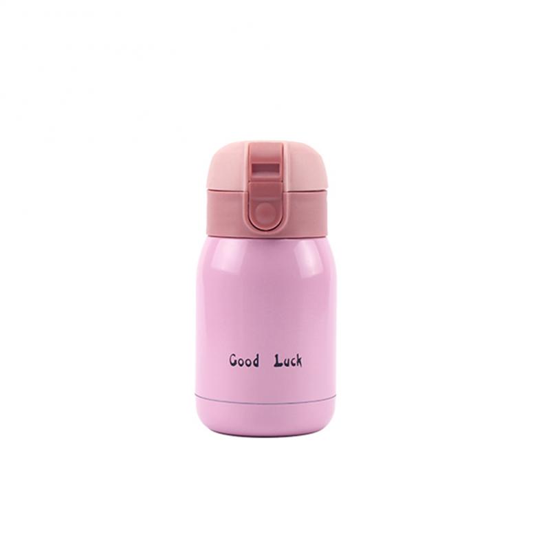 Nueva , Mini taza de café portátil que rebota de acero inoxidable, taza de vacío de para el coche, termo de viaje a prueba de fugas: Naranja