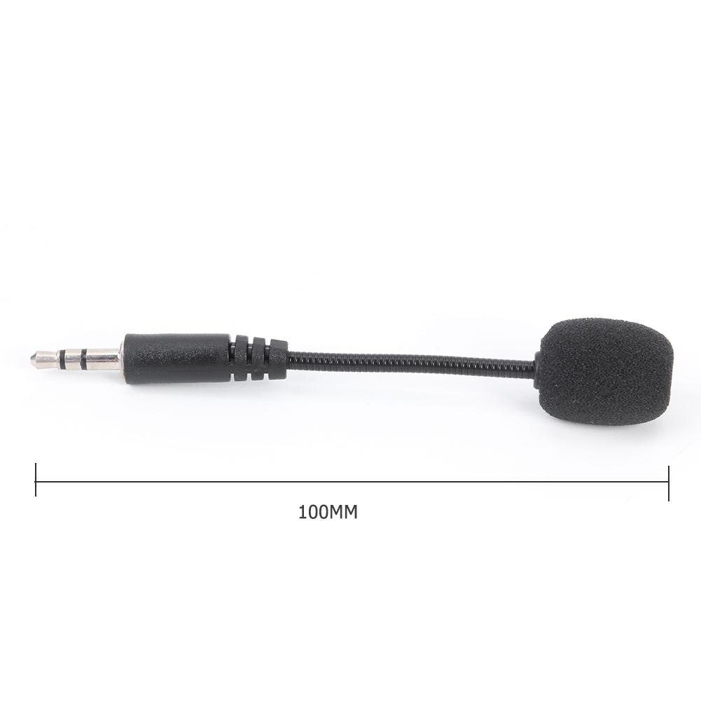 Mobile Phone Mini 3.5mm Interface Flexible Microphone Stereo Mic for PC Laptop Low Impedance Noise Resistance Feature