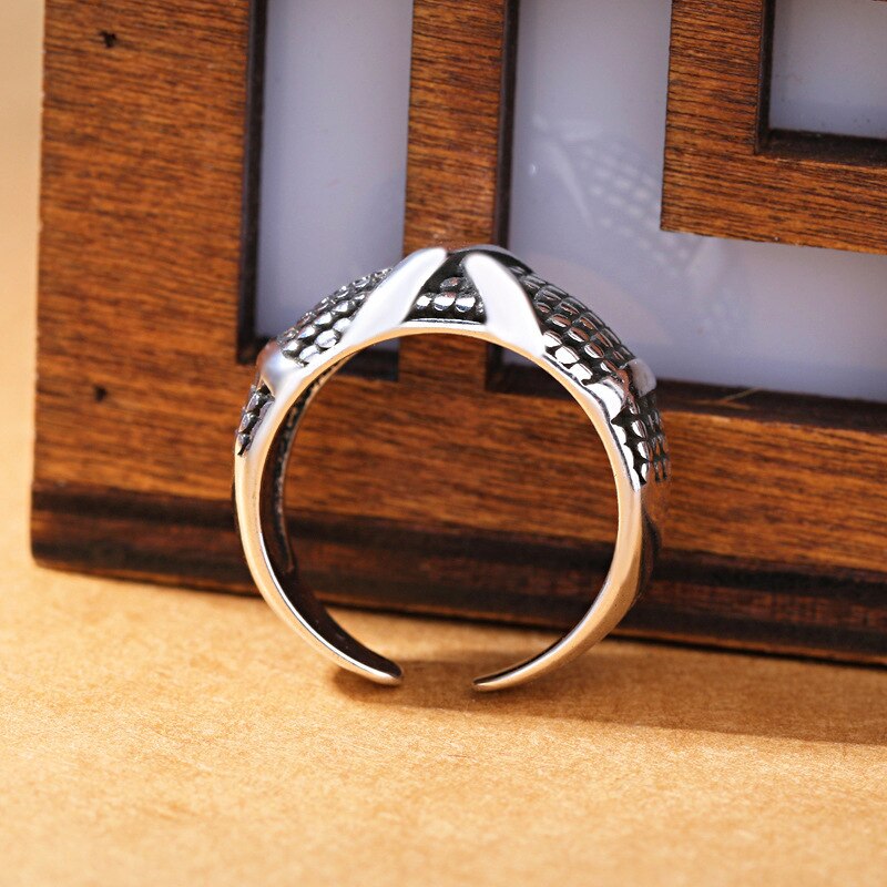 Persönlichkeit gotisch Jahrgang Geometrische Ringe Für Frauen Braut Hochzeit Engagement Punk Resizable Antike Ringe Felsen Schmuck
