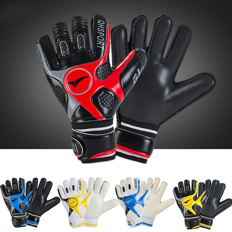 Adult Goalkeeper Gloves With Finger Protection Men Thickened Latex Soccer Football Goalie Gloves Women Goal keeper